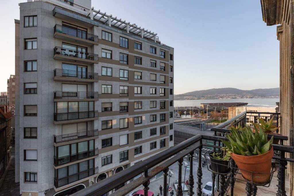 Bonito Piso Con Vistas, Centrico, Acogedor Appartement Comarca de Comarca de Vigo Buitenkant foto