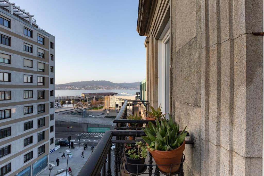 Bonito Piso Con Vistas, Centrico, Acogedor Appartement Comarca de Comarca de Vigo Buitenkant foto